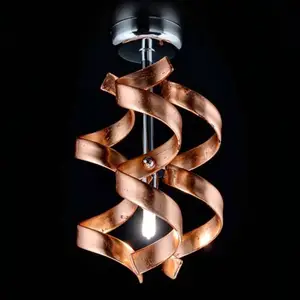 Metallux Plafonnier sobre Copper pas cher
