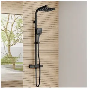 Teorema Tetra Colonne de douche avec mitigeur thermostatique, SD268BB, pas cher