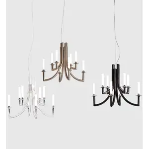 Kartell Khan lustre, Ø 77 cm bronze mat