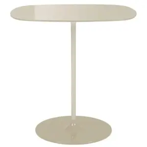 Kartell - Table d'appoint Thierry - Blanc - Acier peint - Designer Piero Lissoni