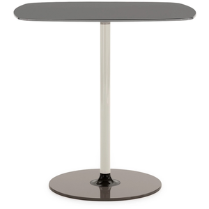 KARTELL table THIERRY BISTROT (Gris - Verre trempé peint et métal) pas cher