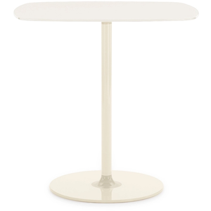 KARTELL table THIERRY BISTROT (Blanc / Beige - Verre trempé peint et m... pas cher