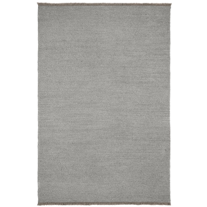 KARTELL tapis K-LIM 240 x 170 cm (Anthracite avec frange amande - PET ... pas cher