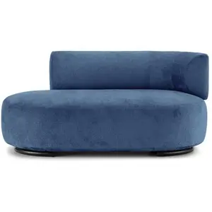 KARTELL canapé dormeuse K-WAITING PAOLINA DX (Sky bleue - Tissu chenil...