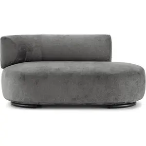 KARTELL canapé dormeuse K-WAITING PAOLINA SX (Grey - Tissu chenille et...