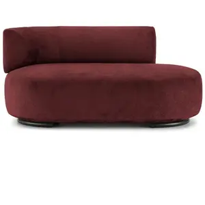 KARTELL canapé dormeuse K-WAITING PAOLINA SX (Burgundy - Tissu chenill...