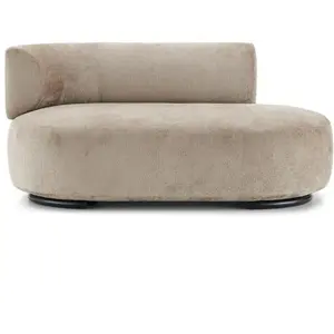 KARTELL canapé dormeuse K-WAITING PAOLINA SX (Beige - Tissu chenille e...