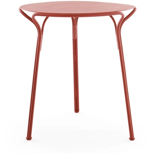 Table Hiray - orange rouille Kartell pas cher