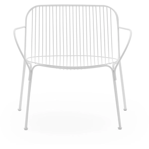 Fauteuil de jardin en acier blanc Hiray - Kartell pas cher