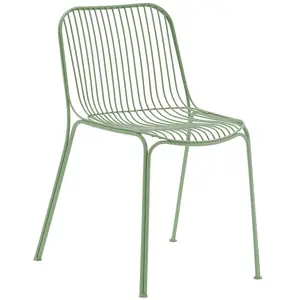 Kartell - Chaise HiRay - Vert - Acier zingué peint - Designer Ludovica & Roberto Palomba pas cher