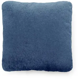 KARTELL coussin K-WAITING (Sky bleue - Tissu Chenille) pas cher