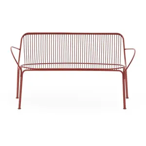 Canapé de jardin en acier rouille 121 cm Hiray - Kartell pas cher