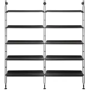 Etagère Adam Wood - frêne noir - double Kartell pas cher
