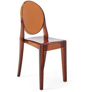 Kartell Chaise Victoria Ghost Ambre Design empliable pas cher