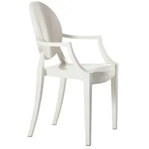 Comparateur de prix : Kartell Louis Ghost, Chaise, Lot de 2, Blanc Brillant