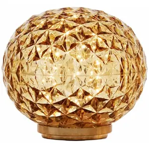 Comparateur de prix : Kartell MINI PLANET BATTERY-Lampe sans fil LED rechargeable H14.2cm