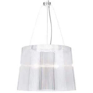Comparateur de prix : Kartell GE'-Suspension Ø37cm Transparent
