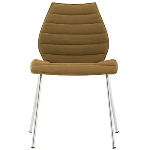 KARTELL set de 2 chaises MAUI SOFT NOMA (Moutarde - Tissu Noma / Struc...