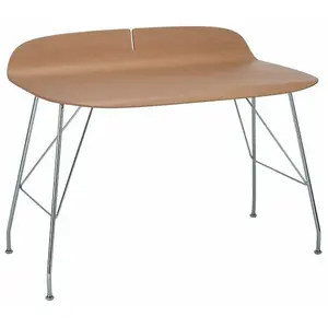 Bureau en bois cintré 119x65cm Earl Of Wood - Kartell pas cher