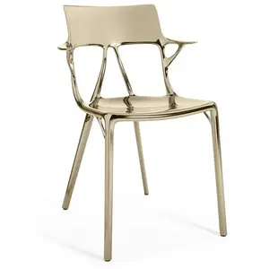 Comparateur de prix : Kartell - Fauteuil A. I - Métal - Technopolymère thermoplastique recyclé - Designer Philippe Starck