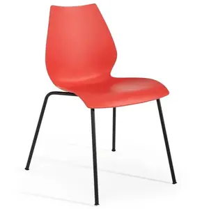 KARTELL set de 2 chaises MAUI (Pourpre - Polypropylène teinté dans la ... pas cher