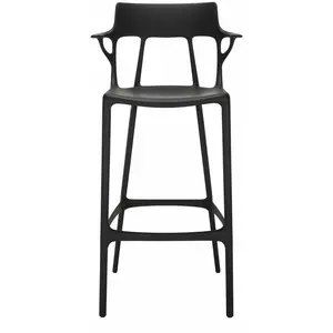 Comparateur de prix : Tabouret de bar A.I. - noir - Hauteur d'assise 75 cm Kartell
