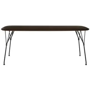 KARTELL table rectangulaire VISCOUNT OF WOOD 190 cm (Plateau marron, s...