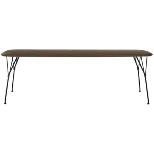 KARTELL table rectangulaire VISCOUNT OF WOOD 240 cm (Plateau en noyer,...