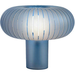 Kartell - Lampe de table Teresa - Bleu - PMMA recyclé - Designer Ferru... pas cher