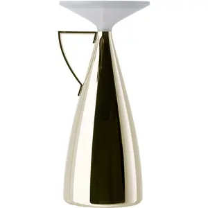 Kartell - Lampe sans fil rechargeable Camomille - Or - PMMA recyclé - Designer Philippe Starck