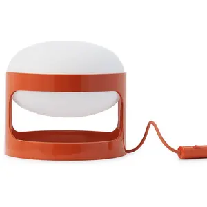 Kartell - Lampe de table KD28 - Orange - PMMA recyclé - Designer Joe C... pas cher