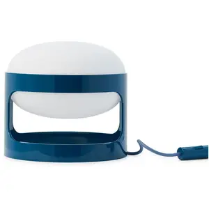 Kartell - Lampe de table KD28 - Bleu - PMMA recyclé - Designer Joe Col... pas cher