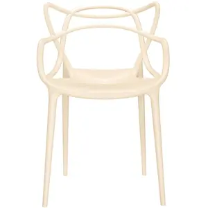 Kartell - Chaise empilable Masters - Jaune - Technopolymère thermoplas... pas cher