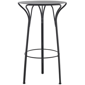 KARTELL table haute pour l'extérieur HIRAY (Noir - Acier verni)