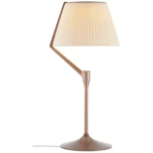 Comparateur de prix : Kartell Lampe de table LED Angelo Stone, cuivre, intensité variable