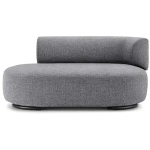 KARTELL canapé dormeuse K-WAITING PAOLINA DX (Sky bleue - Tissu textur...