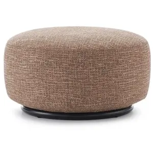 KARTELL pouf K-WAITING (Marron - Tissu texturé et acier peint)