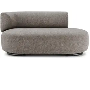 KARTELL canapé dormeuse K-WAITING PAOLINA SX (Gris - Tissu texturé et ...