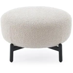 Pouf Lunam Curly - Curly white Kartell