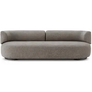 KARTELL canapé K-WAITING (Gris - Tissu texturé et acier peint)