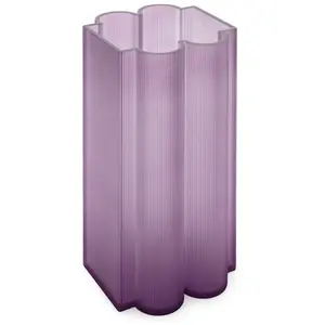 KARTELL vase OKRA H 34 cm (Violet - PMMA recyclé)Vendu parmyareadesign