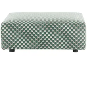 Kartell - Pouf Plastics - Vert - Tissu outdoor - Designer Piero Lisson... pas cher