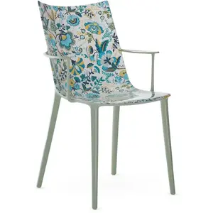KARTELL fauteuil H.H.H. HER HIGHEST HIGHNESS GRAPHIC IMPRESSION (Vert ...