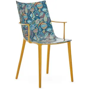 KARTELL fauteuil H.H.H. HER HIGHEST HIGHNESS GRAPHIC IMPRESSION (Mouta... pas cher