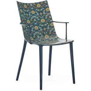 KARTELL fauteuil H.H.H. HER HIGHEST HIGHNESS GRAPHIC IMPRESSION (Blu /...