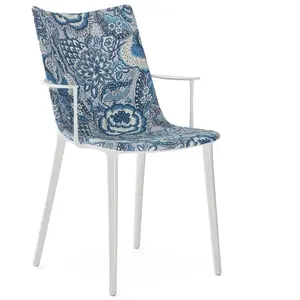 KARTELL fauteuil H.H.H. HER HIGHEST HIGHNESS UPHOLSTERED FABRIC (Blanc...