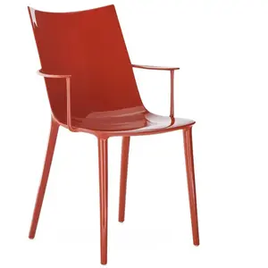 Kartell - Chaise H. H.H - Orange - Technopolymère thermoplastique recy...