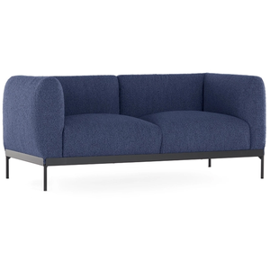 KARTELL canapé à 2 places ASIA (Poussière céleste - Tissu Bouclé New e...Vendu parmyareadesign