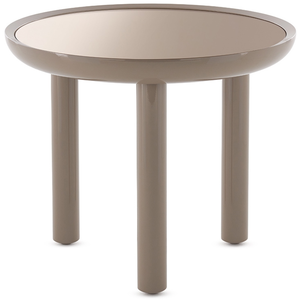 Kartell - Table basse K-TOP - Beige - Verre finition miroir - Designer... pas cher