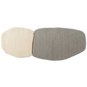 KARTELL tapis AALAND 300 x 120 cm (Gris - Laine de l'Himalaya)